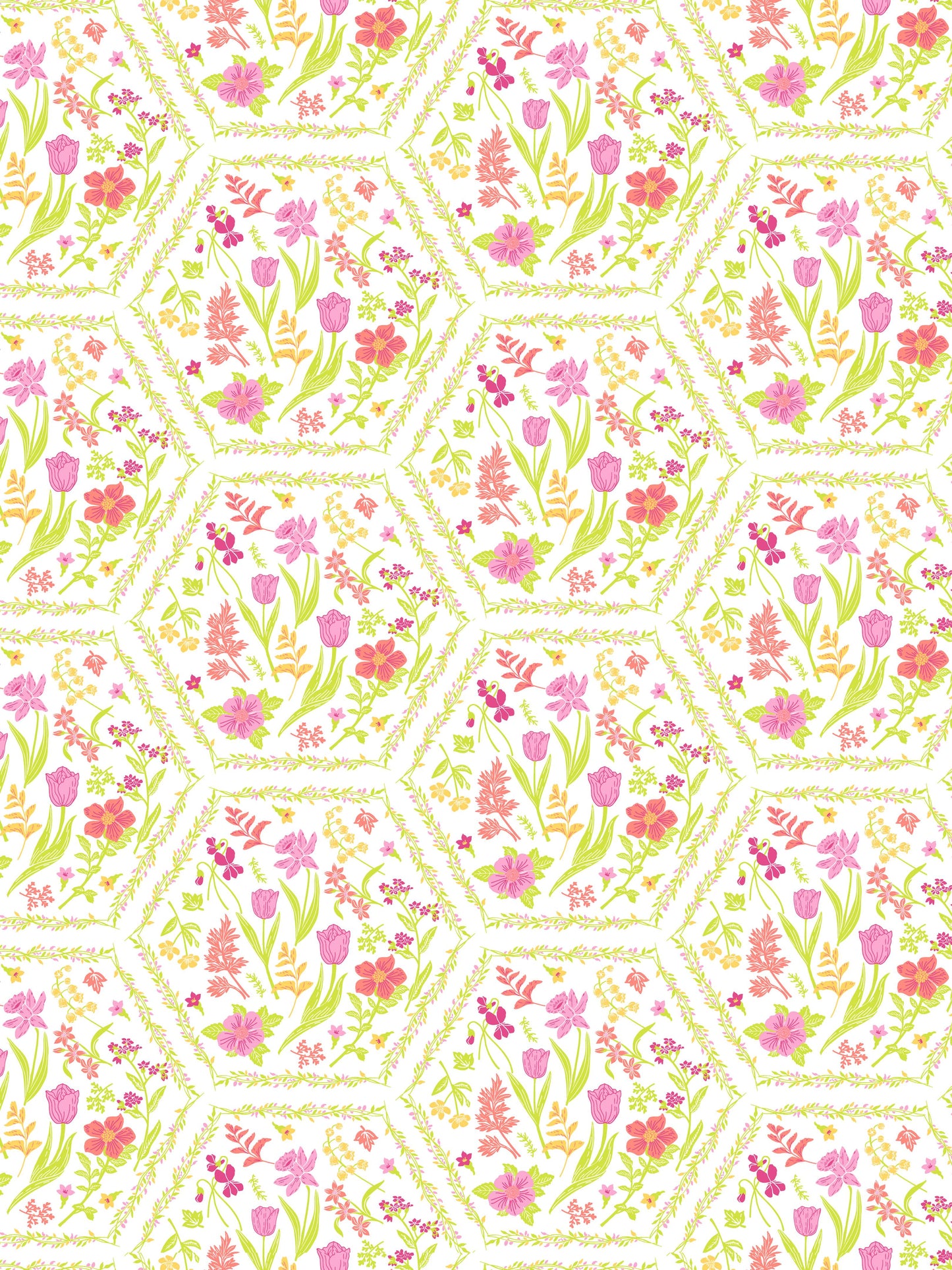 Dreamscape 100% Cotton Floral Bedsheet Set | 140 TC | Pink