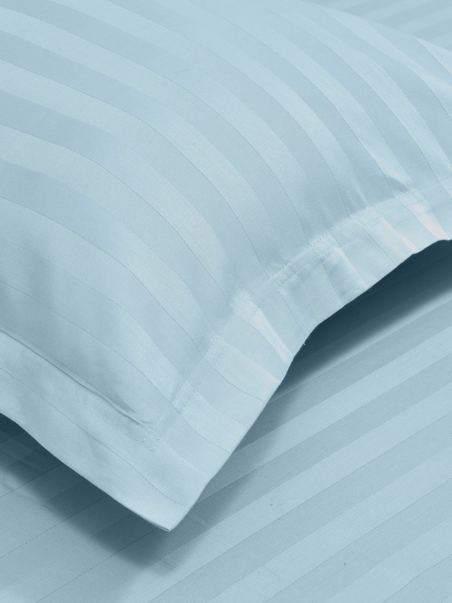 My Room 100% Cotton Bedsheet | 300 TC | Light Blue