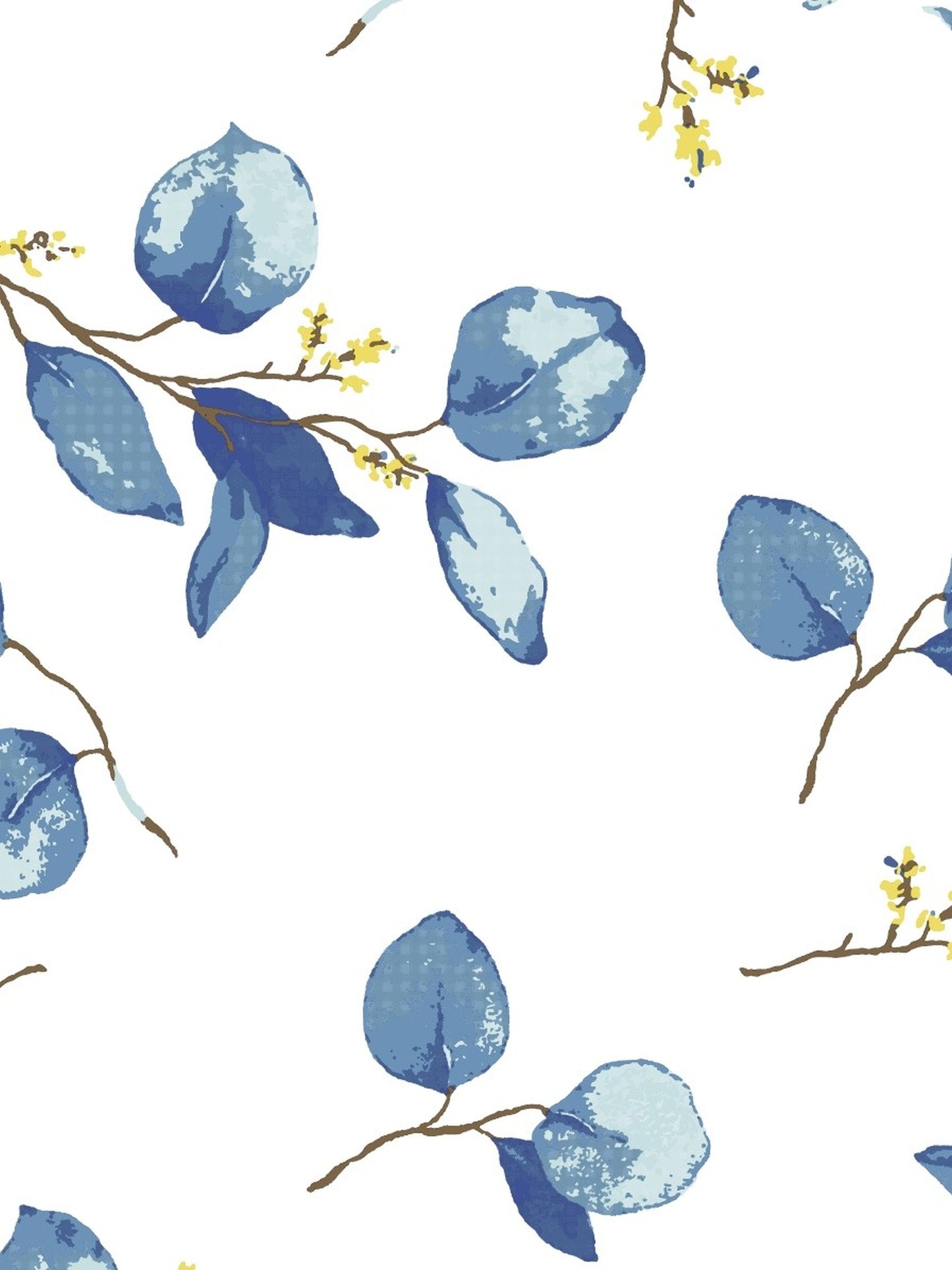 Home Ecstasy 100% Cotton Floral Bedsheet Set | 140 TC | Blue