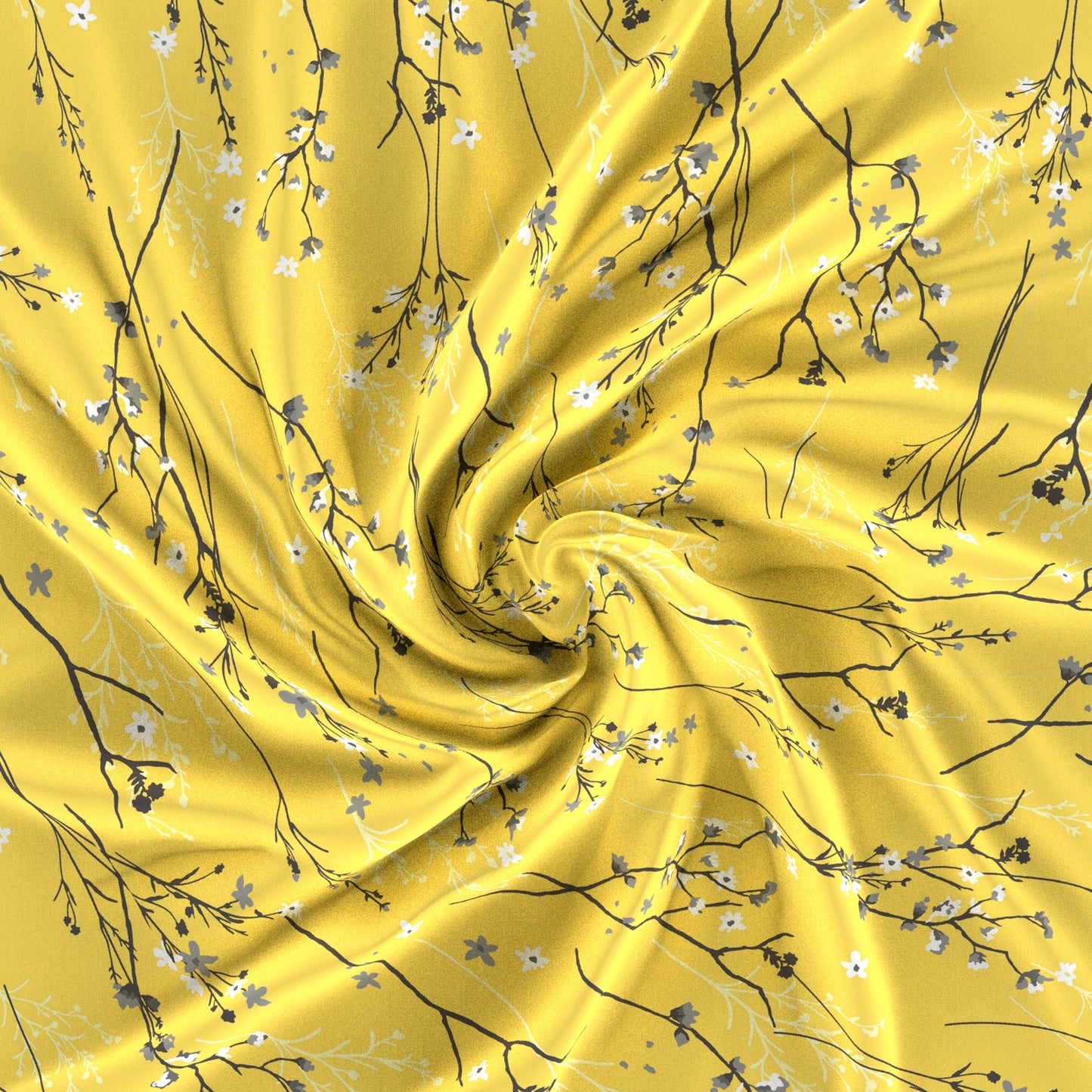 Home Ecstasy 100% Cotton Bedsheets, Premium | 140 TC | Yellow