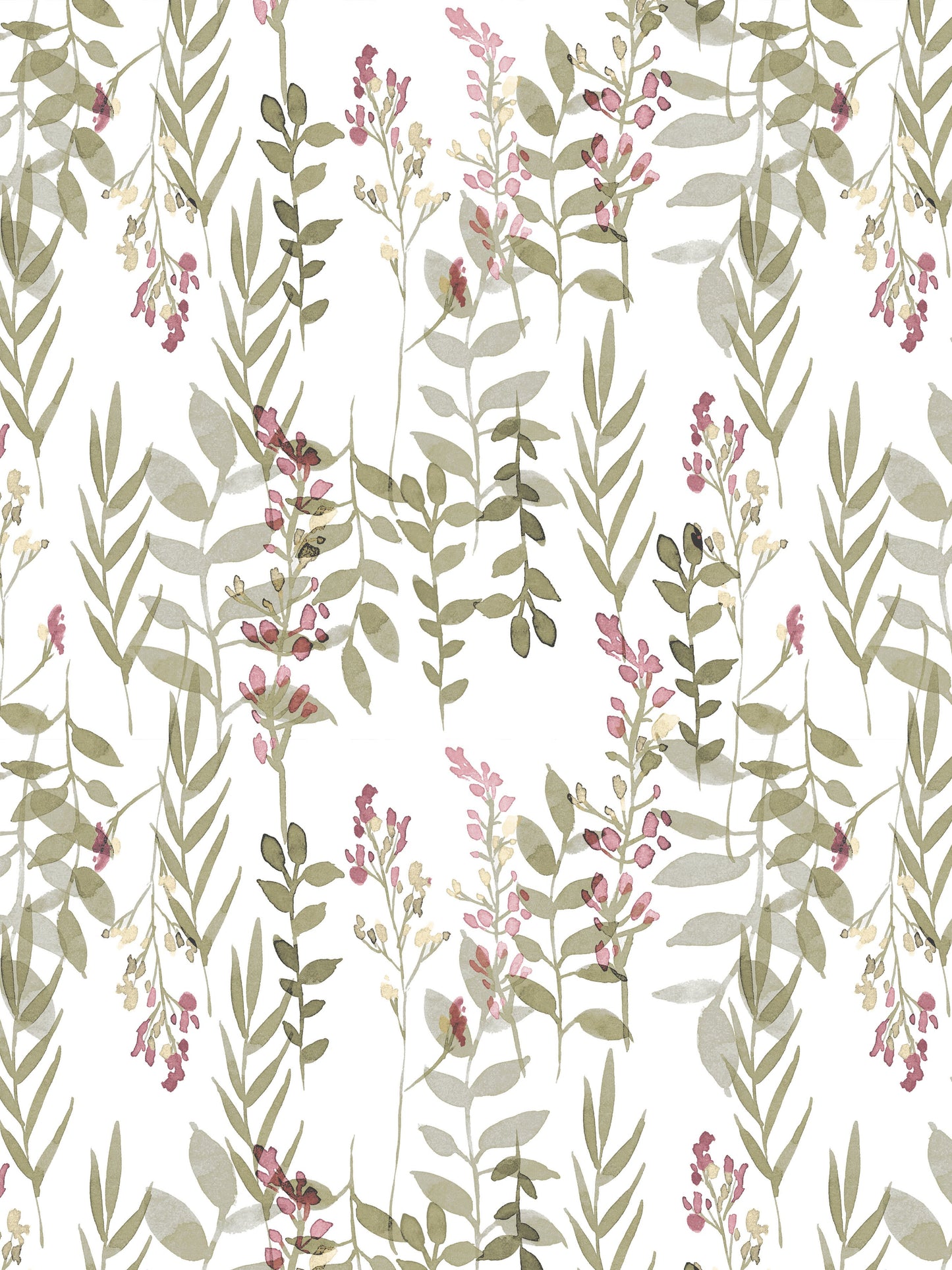 Home Ecstasy 100% Cotton Floral Bedsheet Set | 140 TC | Olive