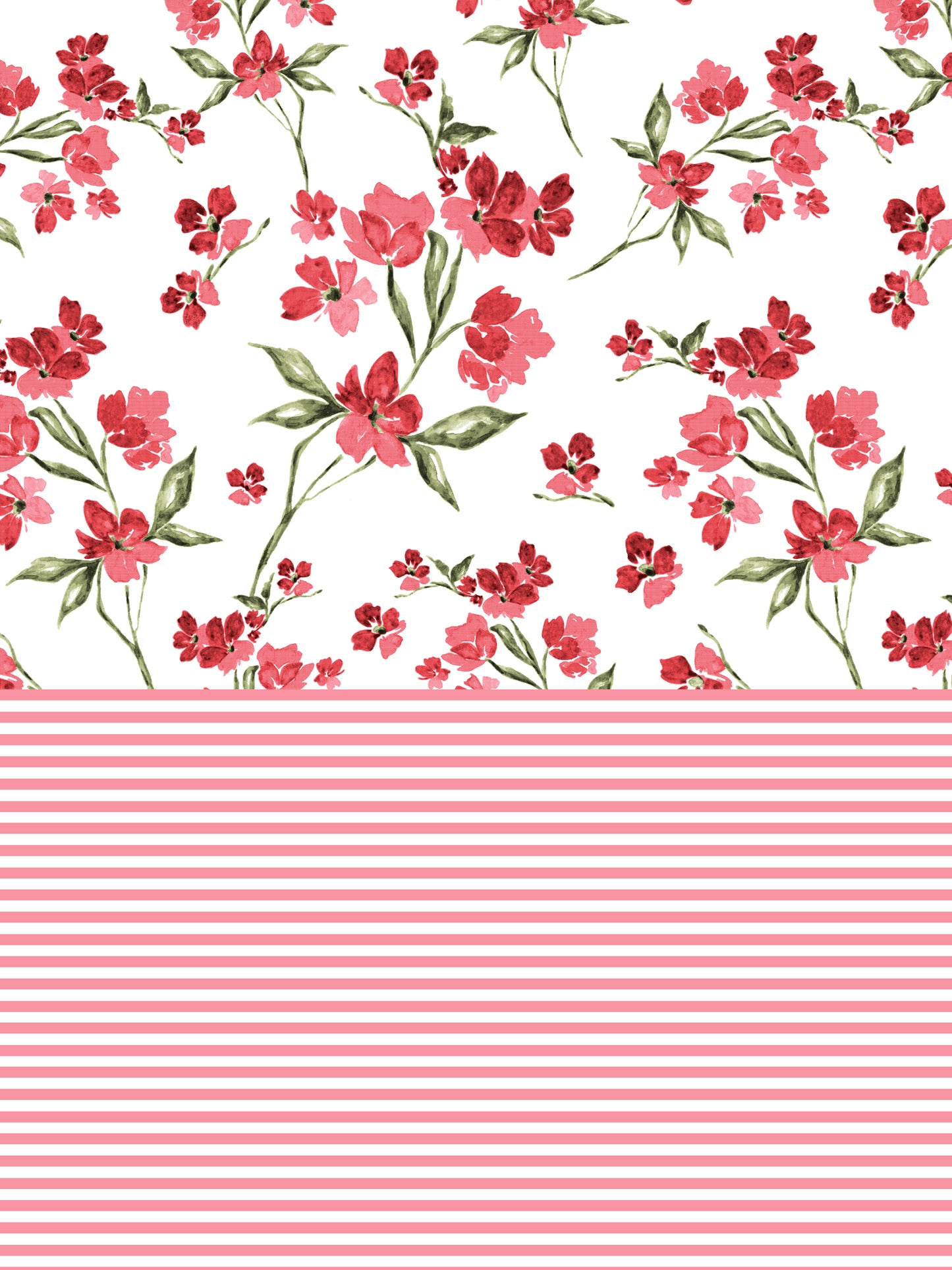 Home Ecstasy 100% Cotton 140 TC Floral Bedsheet Set - Colour: Pink