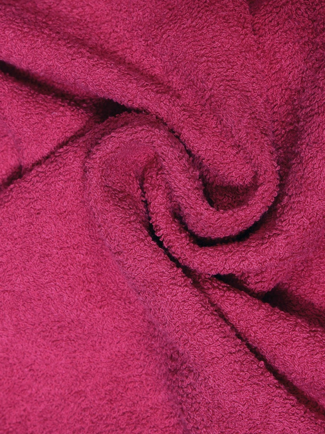 Dreamscape 100% Cotton 550 GSM Bath Towel Set of 2 | Light Grey & Dark Pink
