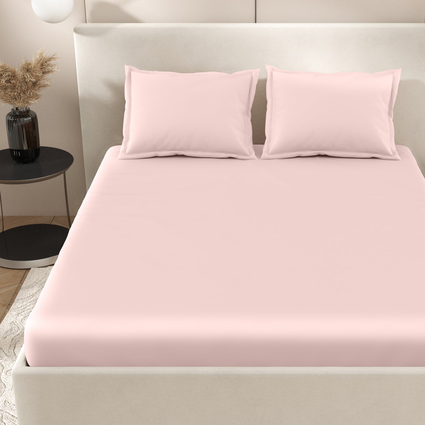 Home Ecstasy 100% Bamboo Bedsheet | 300 TC | Sepia Rose