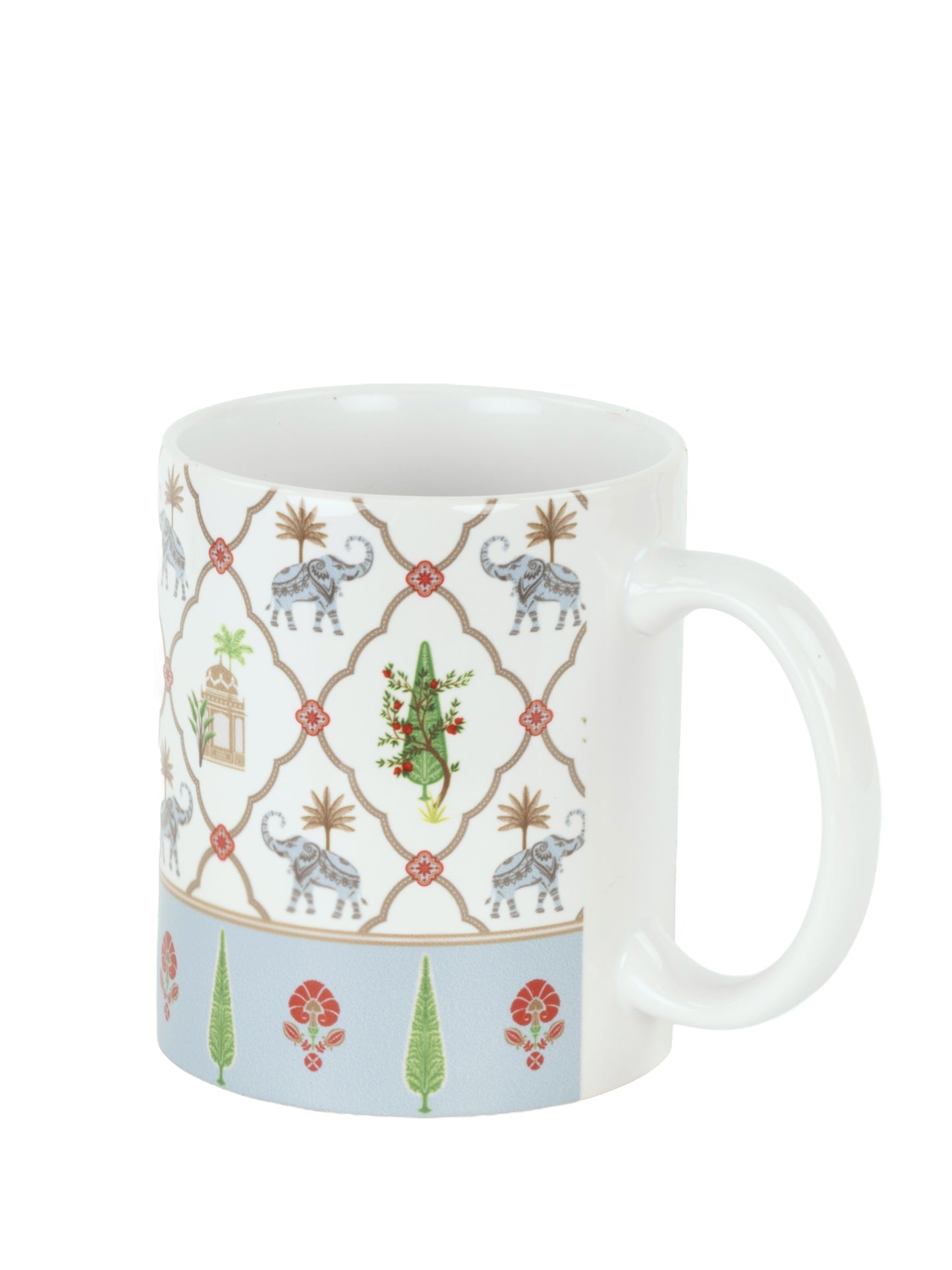 Home Ecstasy Ceramic Mug | 320ml | Large | Sky Blue | Ceramic | Premium