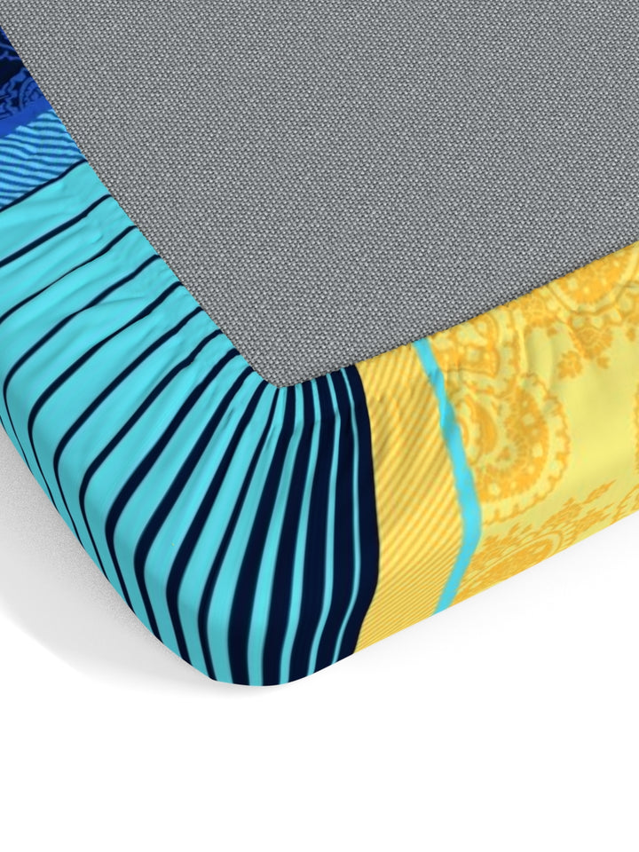 Home Ecstasy 100% Cotton Stripe Bedsheet Set