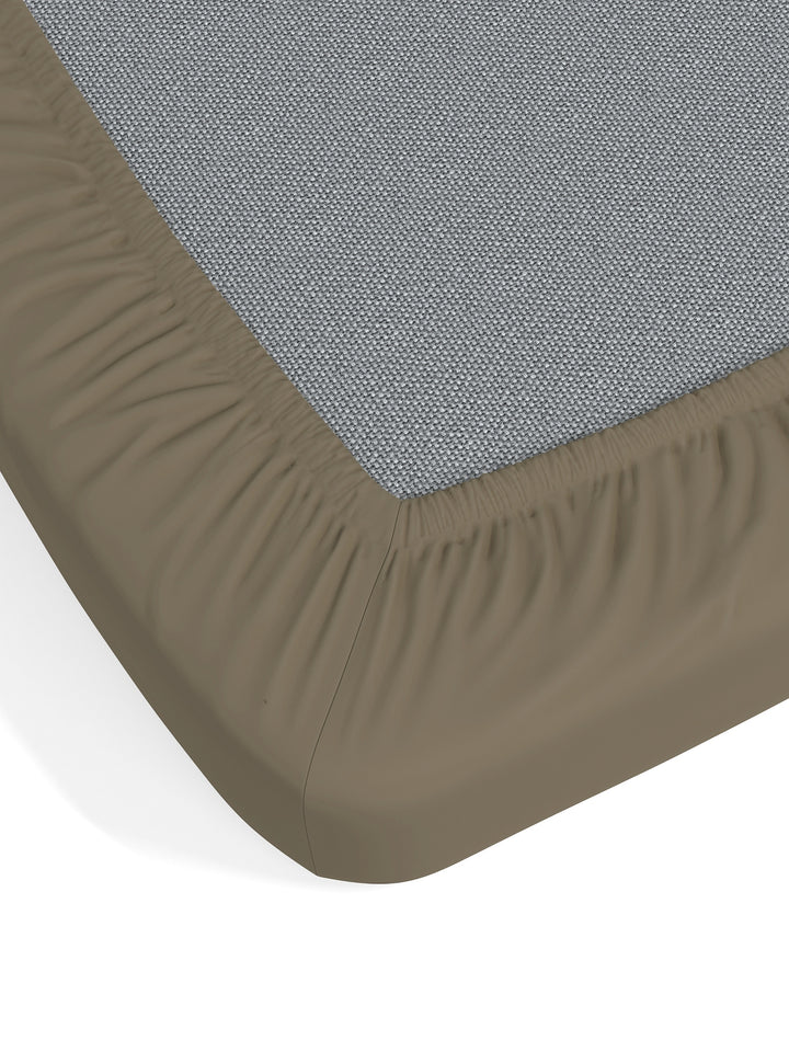 Home Ecstasy 100% 180TC Cotton Solid Bedsheet Set