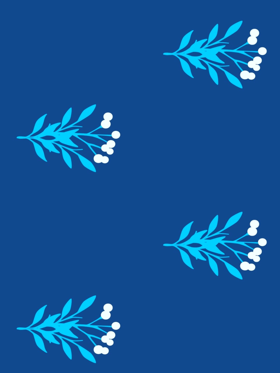 Home Ecstasy 100% Cotton Floral Bedsheet Set | 140 TC | Blue