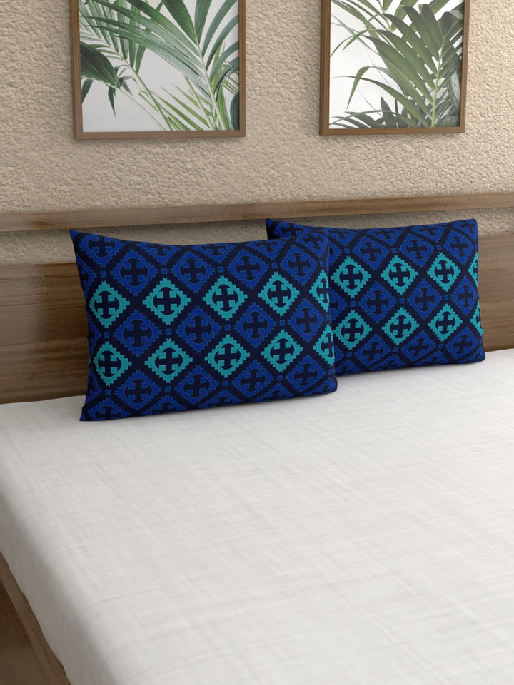 Home Ecstasy 100% Cotton Ethnic Pillow Pairs