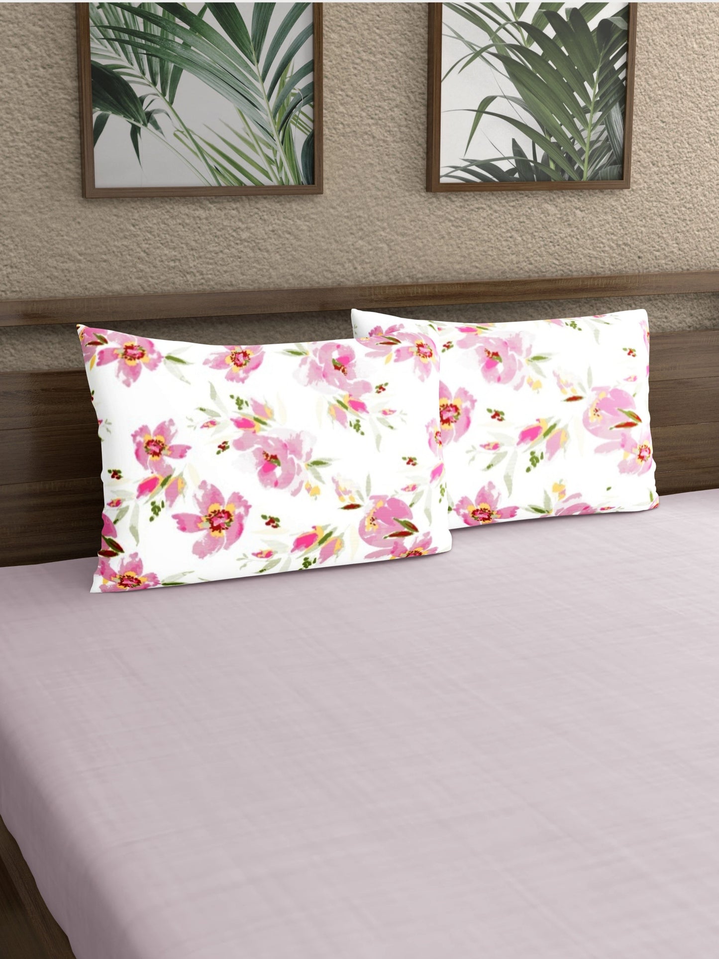 Home Ecstasy 100% Cotton Pillow Covers