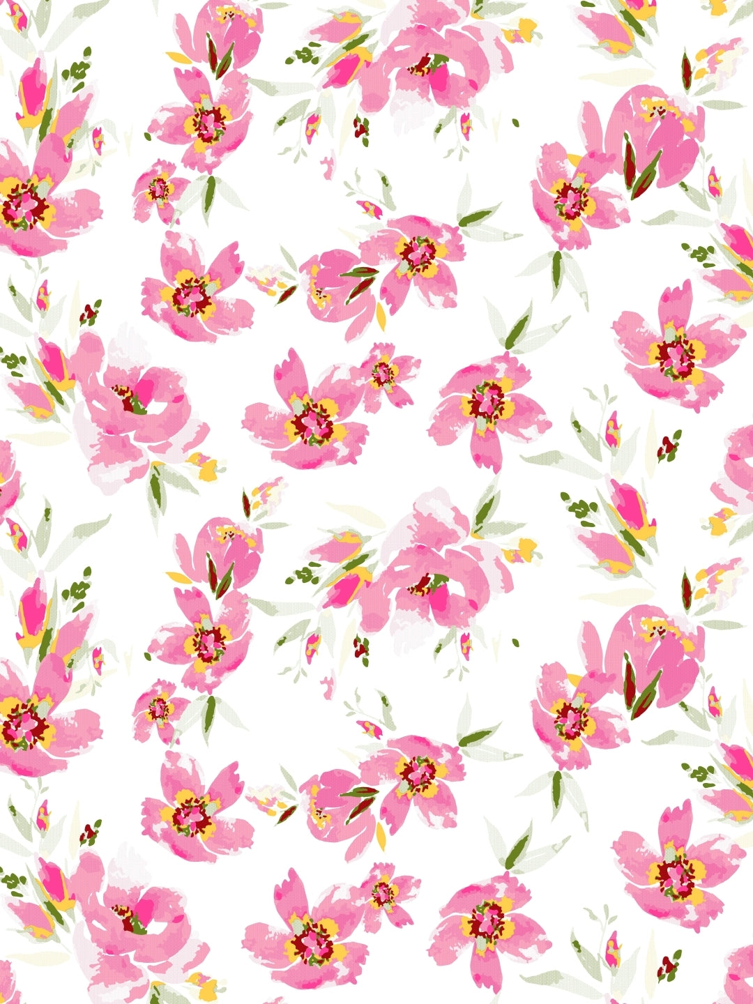Home Ecstasy 100% Cotton Floral Bedsheet Set | 140 TC | Light Pink