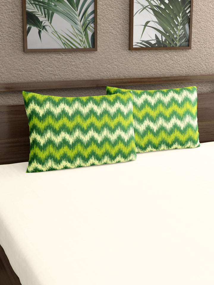 Home Ecstasy 100% Cotton Floral Pillow Pairs