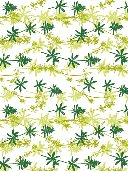 Home Ecstasy 100% Cotton Floral Bedsheet Set | 140 TC | Green