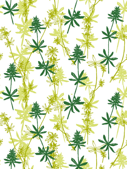 Home Ecstasy 100% Cotton Floral Bedsheet Set | 140 TC | Green