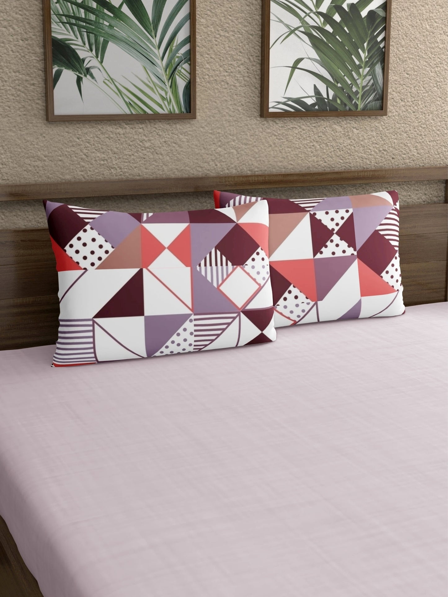 Home Ecstasy 100% Cotton Pillow Covers