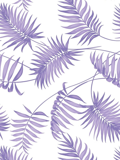 Home Ecstasy 100% Cotton Floral Bedsheet Set | 140 TC | Purple