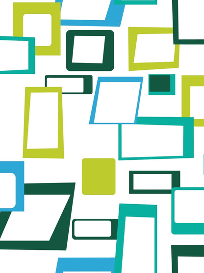 Home Esctasy 100% Cotton Geometric Bedsheet Set | 140 TC | Green