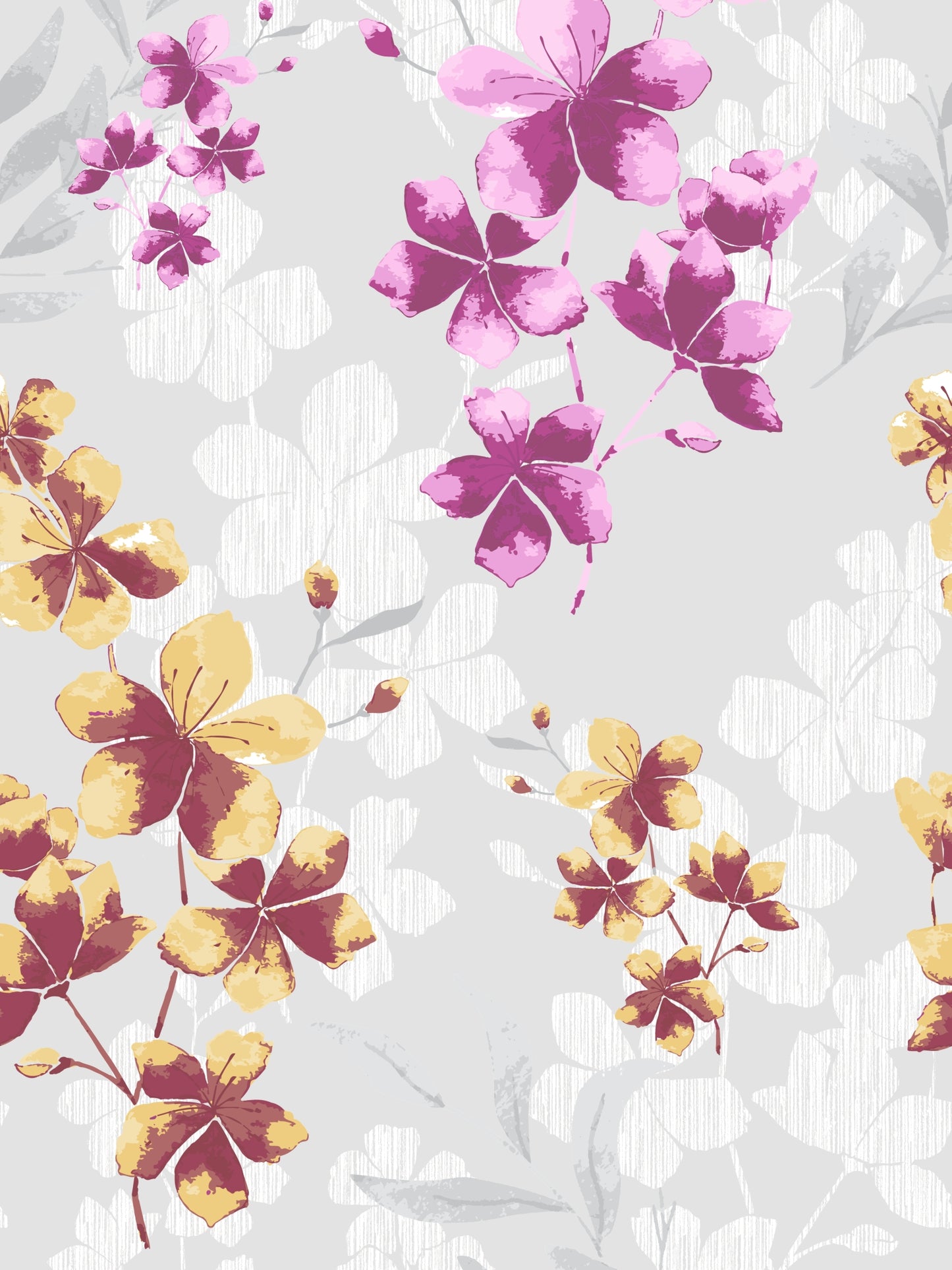 Home Ecstasy 100% Cotton Floral Bedsheet Set | 140 TC | Light Pink