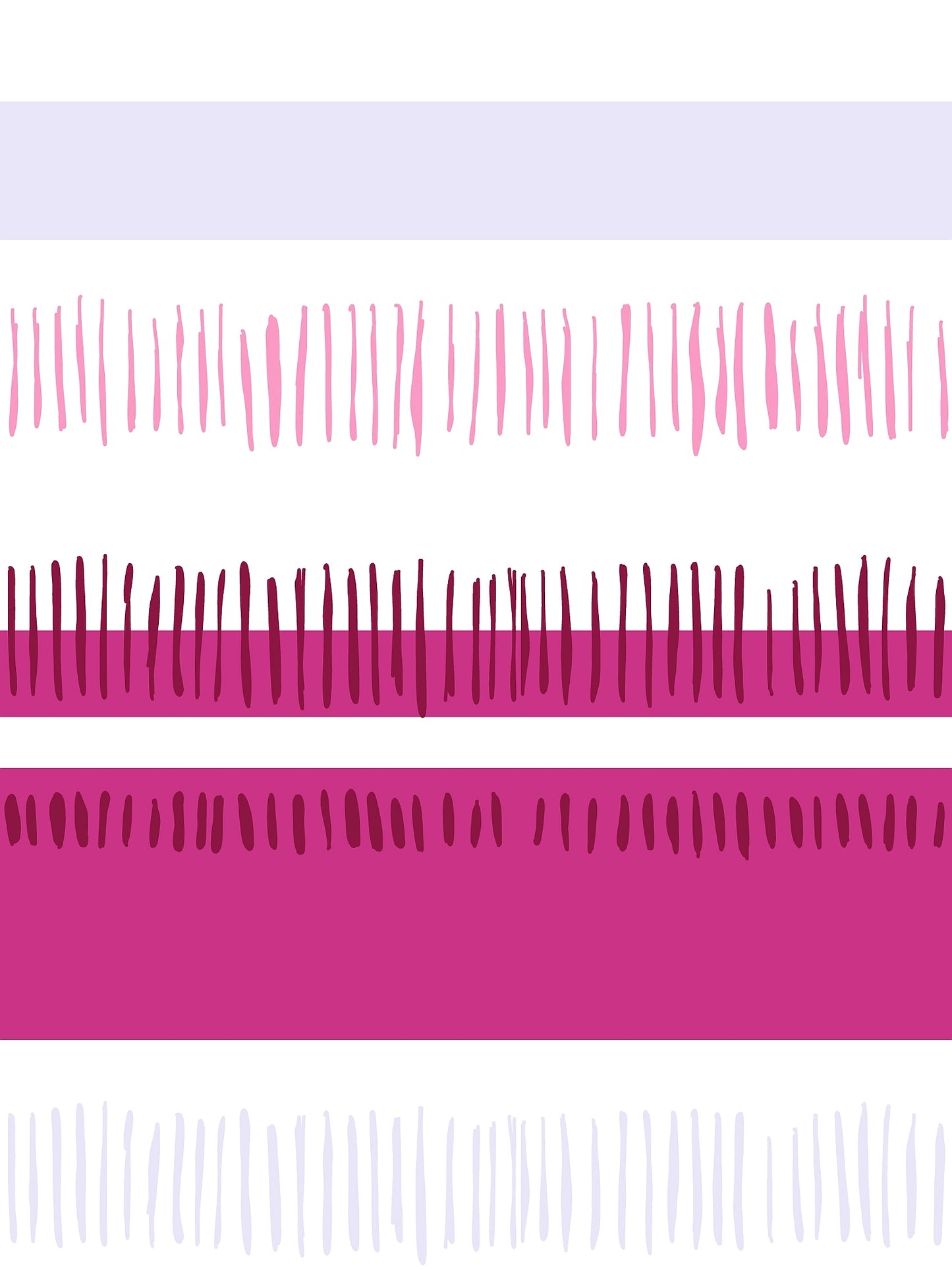 Home Ecstasy 100% Cotton Stripe Bedsheet Set | 140 TC | Pink