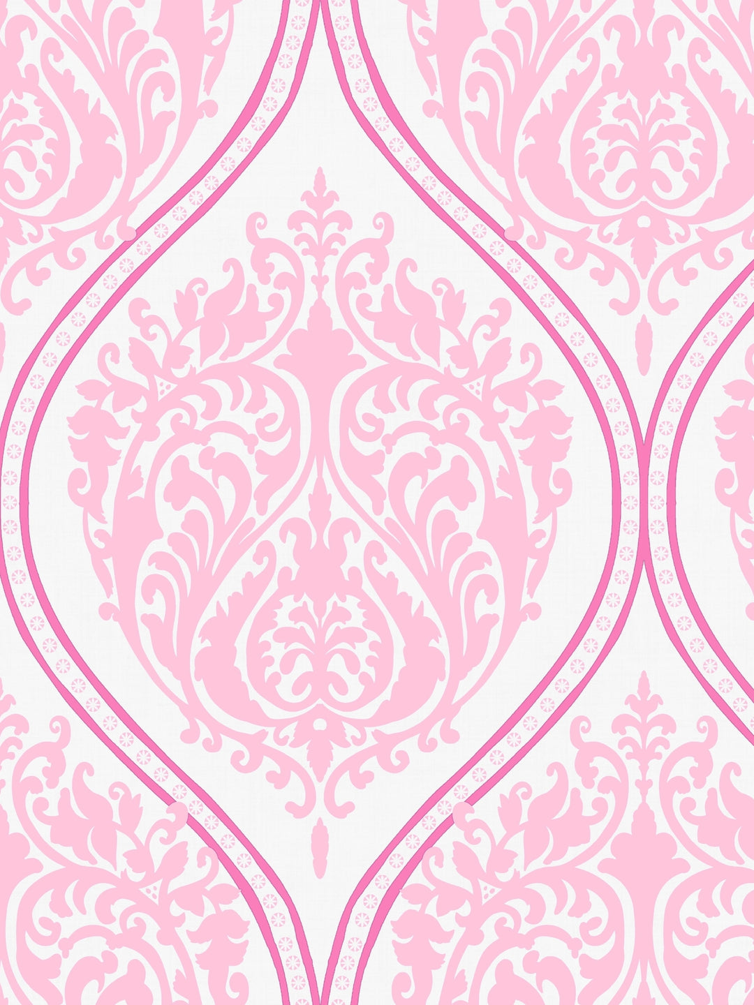 Home Ecstasy 100% Cotton Ethnic Bedsheet Set | 140 TC | Light Pink