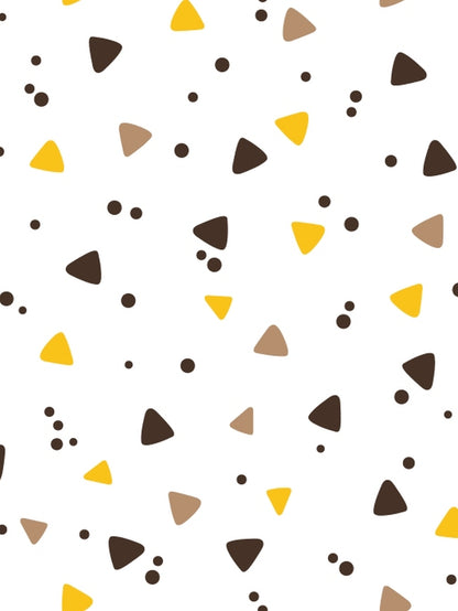 Home Ecstasy 100% Cotton Abstract Bedsheet Set | 140 TC | Mustard