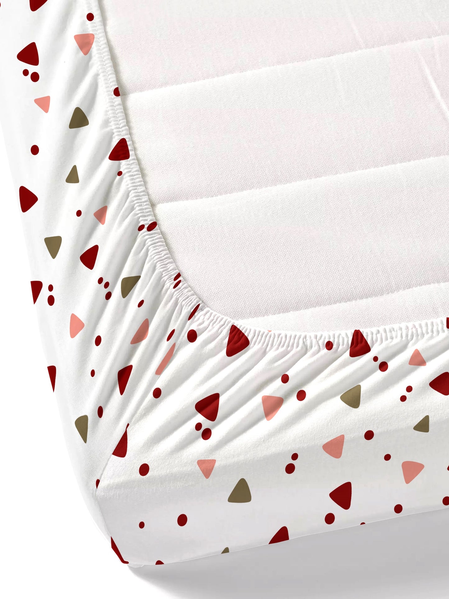 Home Ecstasy 100% Cotton Bedsheets | 140 TC | Peach