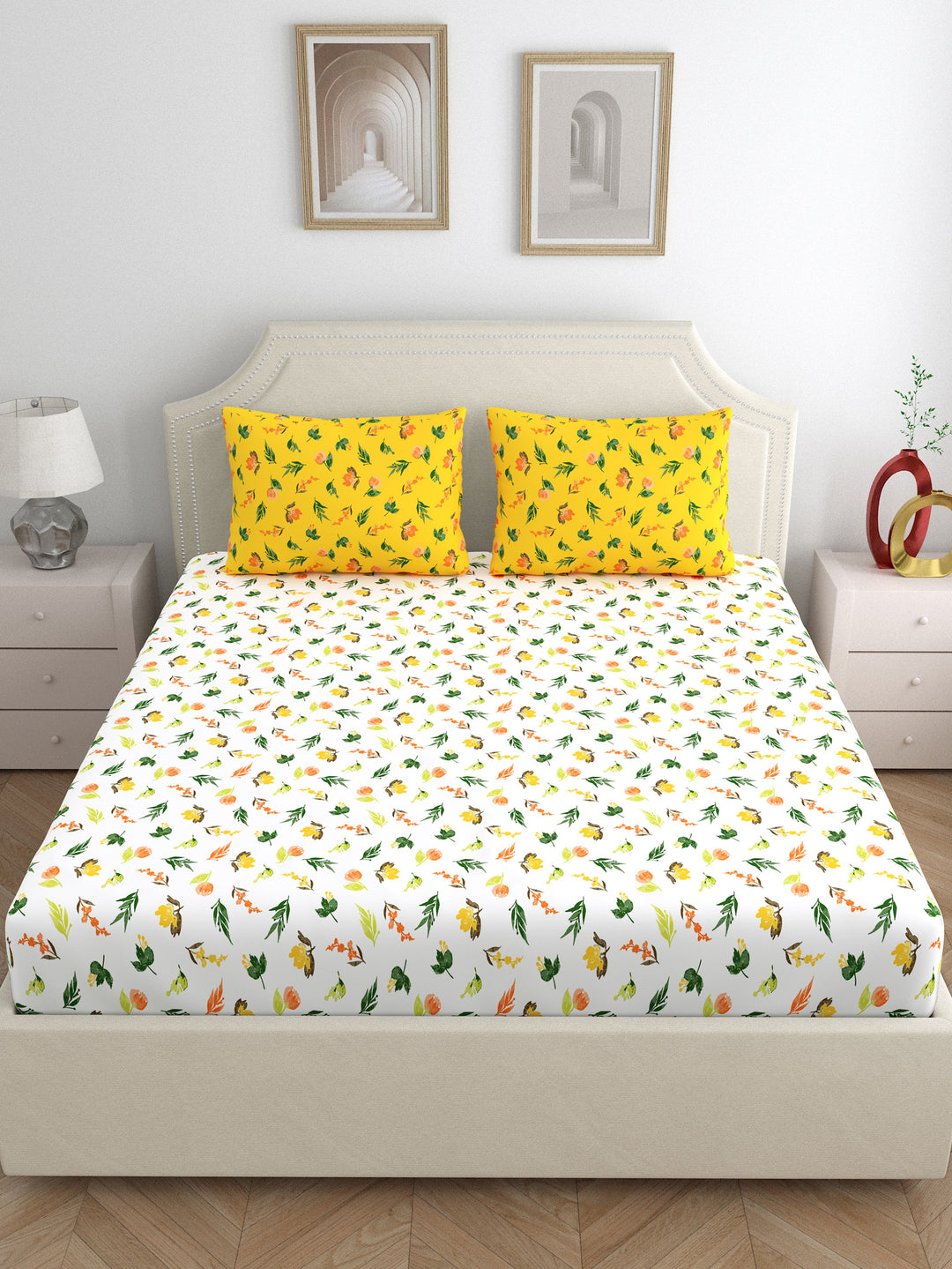 Home Ecstasy 100% Cotton 140TC Bedsheets