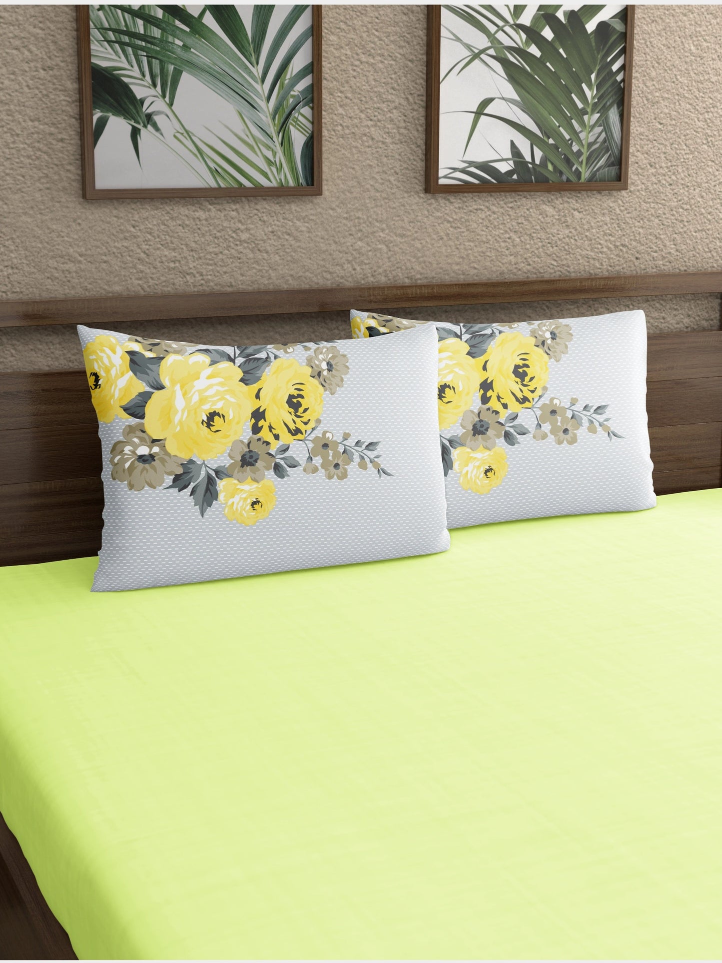 Home Ecstasy 100% Cotton Pillow Covers