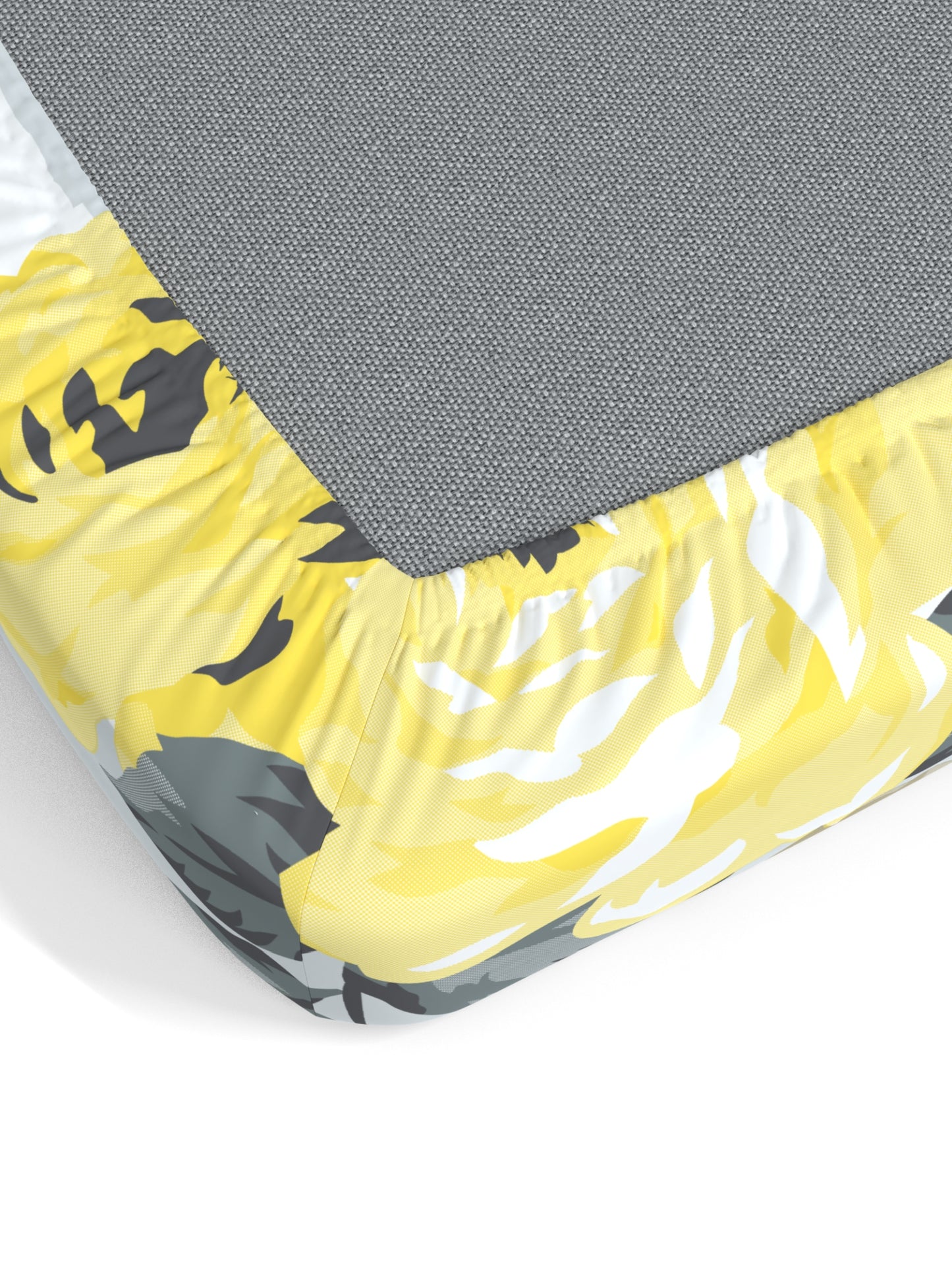 Home Ecstasy 100% Cotton Floral Bedsheet Set | 140 TC | Grey