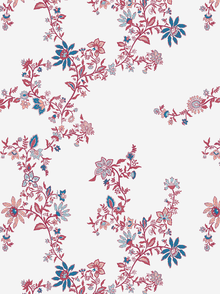 Home Ecstasy 100% Cotton Floral Bedsheets | 140 TC | Peach