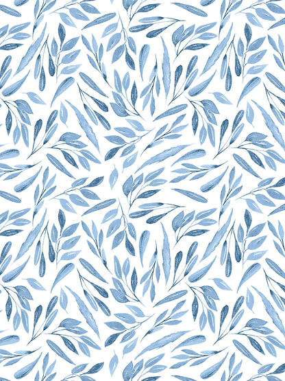 Dreamscape 100% Cotton Floral Bedsheet Set | 140 TC | Blue