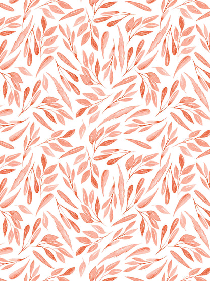 Dreamscape 100% Cotton Floral Bedsheet Set | 140 TC | Peach