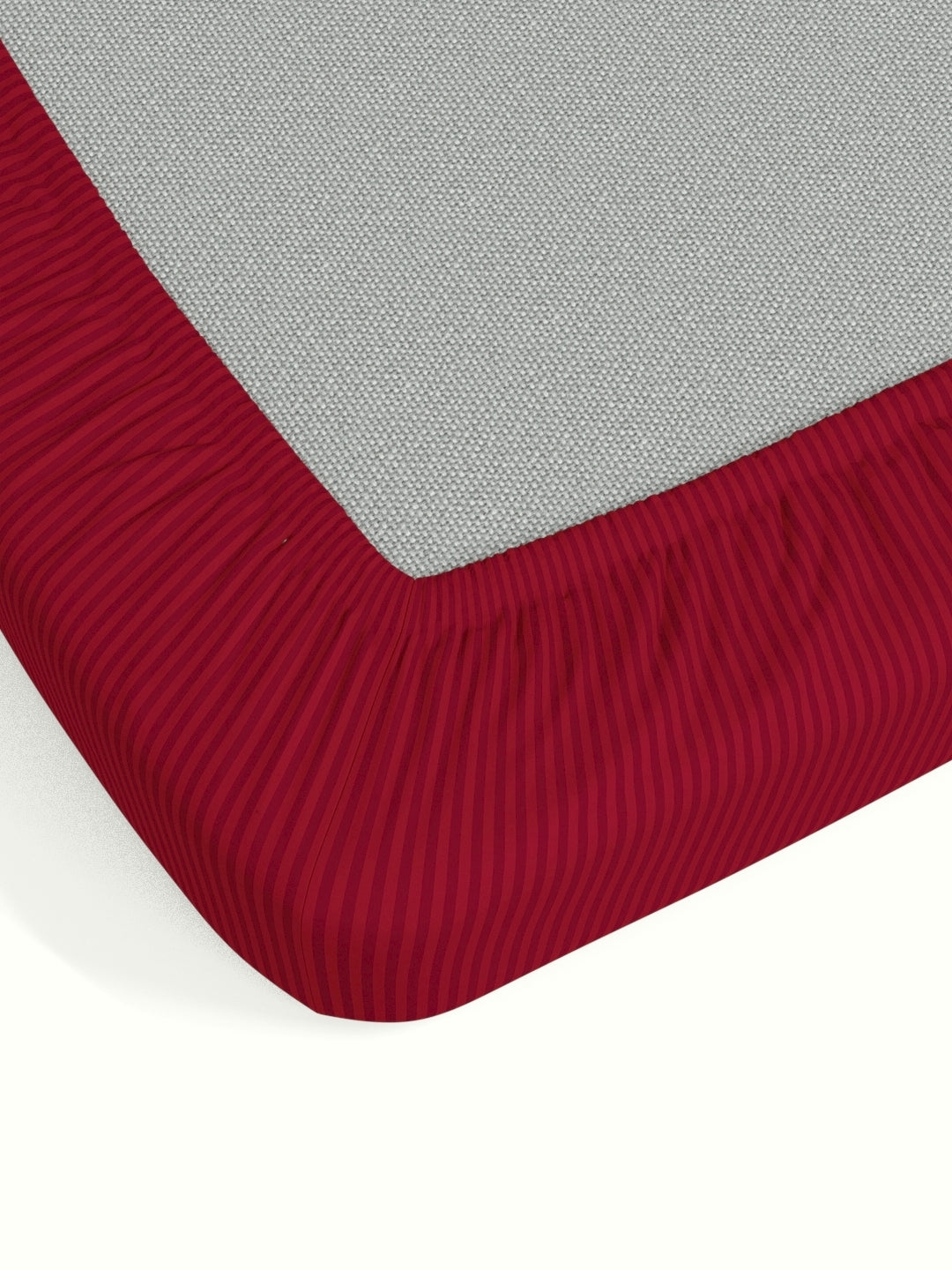 Home Ecstasy 100% Cotton Plain Bedsheet Set | 150 TC | Maroon