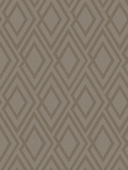Home Ecstasy 100% Cotton 300 TC Jacquard Bedsheet Set - Truffle Brown