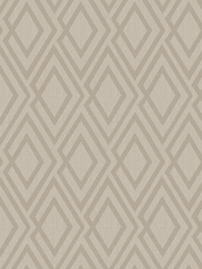 Home Ecstasy 100% Cotton 300 TC Jacquard Bedsheet Set - Beige Taupe