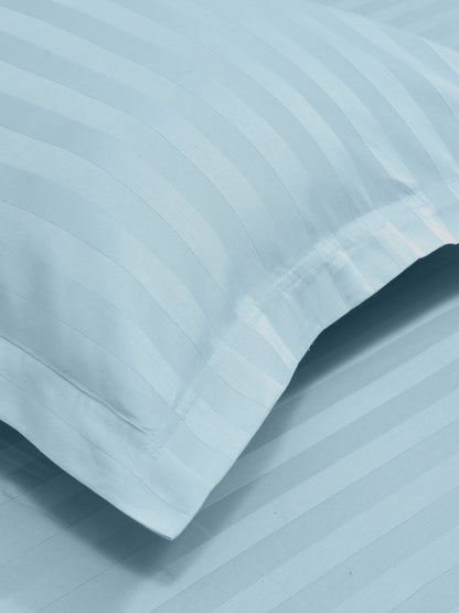 My Room 100% Cotton Bedsheet | 300 TC | Light Blue
