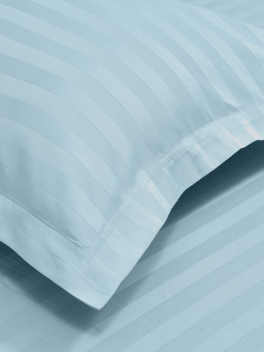 My Room 100% Cotton Bedsheet | 300 TC | Light Blue
