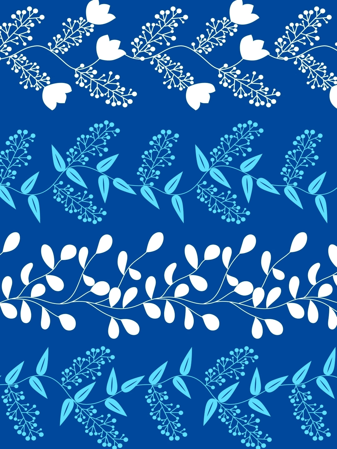 Home Ecstasy 100% Cotton Floral Bedsheet Set | 140 TC | Blue