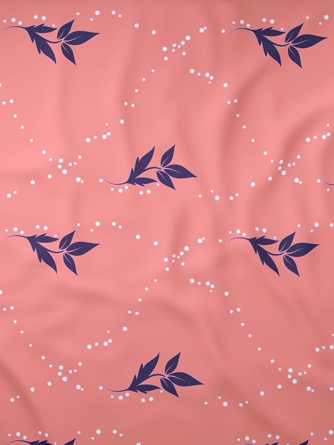 Home Ecstasy 100% Cotton Floral Bedsheet Set | 140 TC | Light Pink