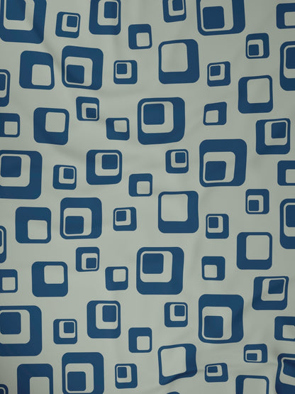 Home Ecstasy 100% Cotton Geometric Bedsheet Set | 140 TC | Grey