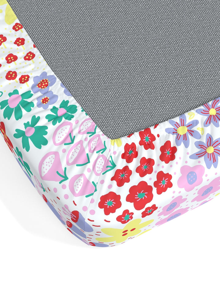 Home Ecstasy 100% 180TC Cotton Floral Bedsheet Set