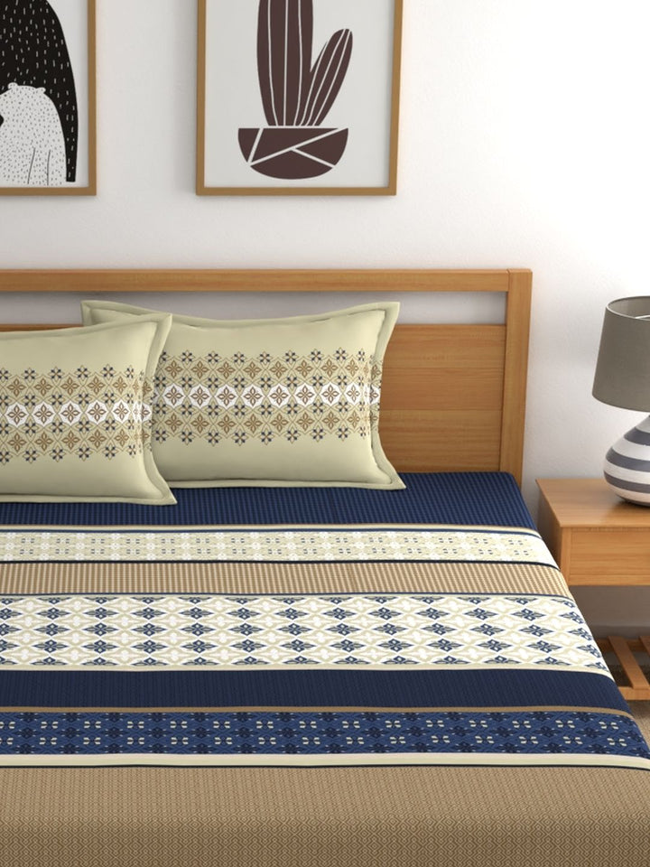 Home Ecstasy 100% Cotton 140TC Bedsheets, Ethnic