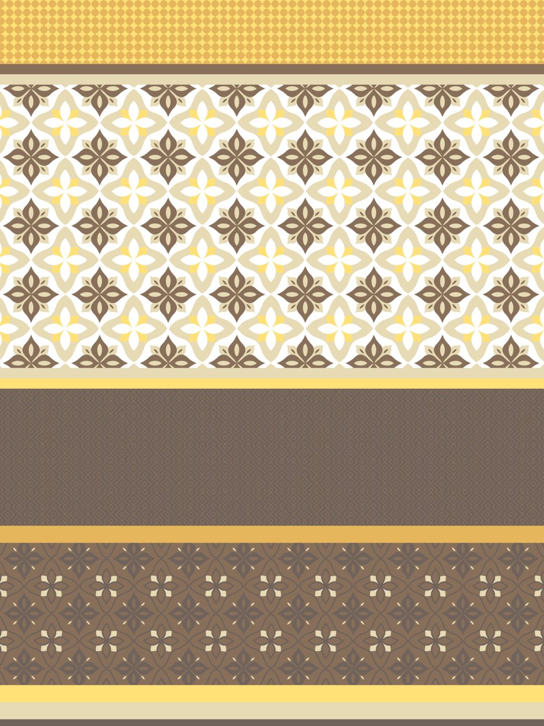 Home Ecstasy 100% Cotton Ethnic Bedsheet Set | 140 TC | Mustard