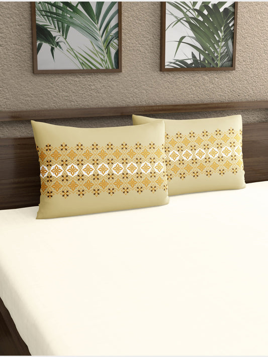 Home Ecstasy 100% Cotton Pillow Covers