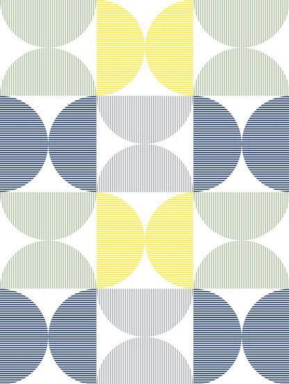 Home Ecstasy 100% Cotton Abstract Bedsheet Set | 140 TC | Yellow