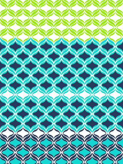 Home Ecstasy 100% Cotton Abstract Bedsheet Set | 140 TC | Teal Green