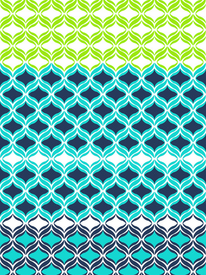 Home Ecstasy 100% Cotton Abstract Bedsheet Set | 140 TC | Teal Green