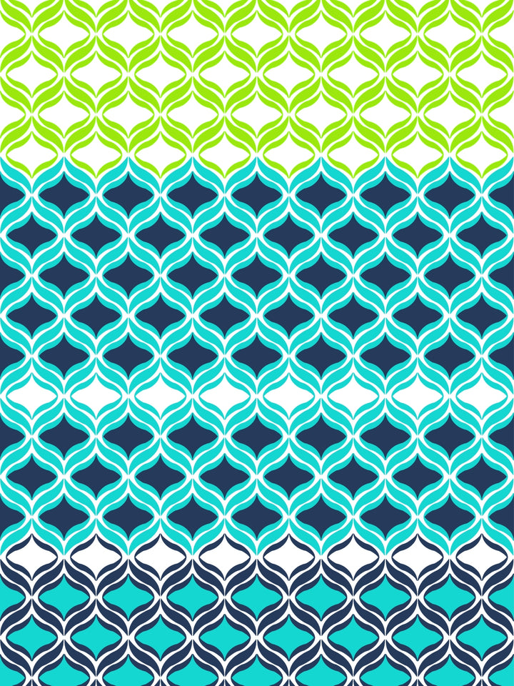 Home Ecstasy 100% Cotton Abstract Bedsheet Set | 140 TC | Teal Green