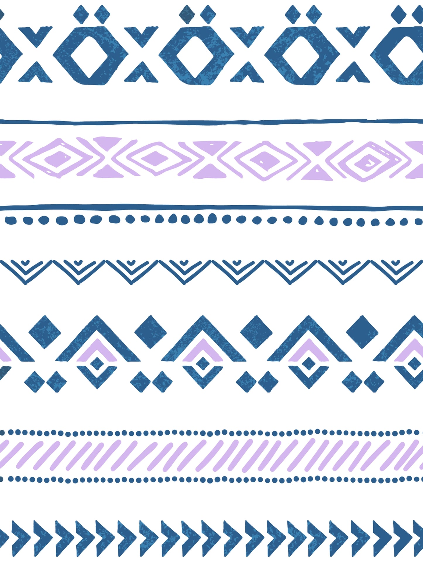 Home Ecstasy 100% Cotton Geometric Bedsheet Set | 140 TC | Purple