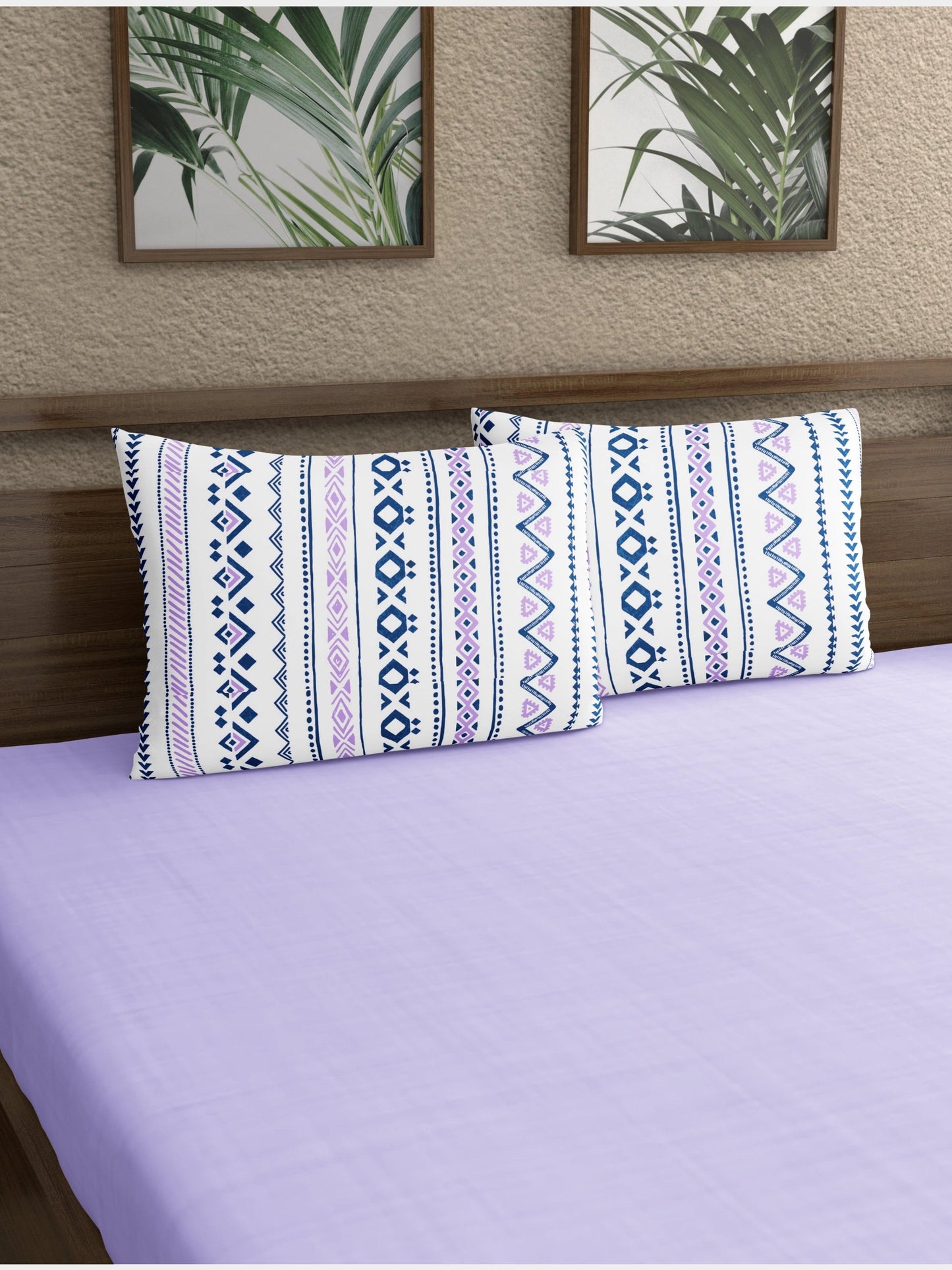 Home Ecstasy 100% Cotton Pillow Covers